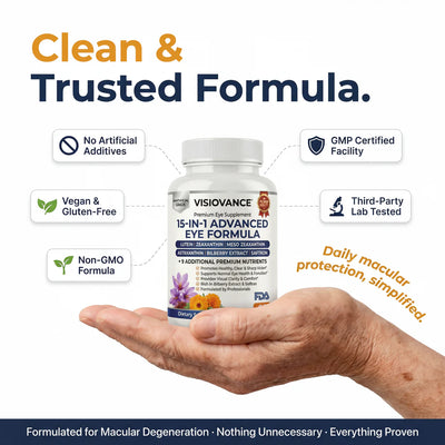 VisioVance 15 in 1 Advanced Eye Formula